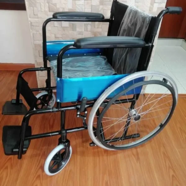 Alquiler de silla de ruedas estándar en Bogotá - Vida en Movimiento - Movilidad y comodidad para tu día a día.