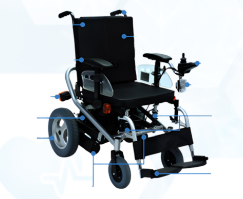 Venta de Silla de Ruedas Eléctrica ELW008