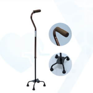 Venta de Bastón de 4 Apoyos (Base Ancha)